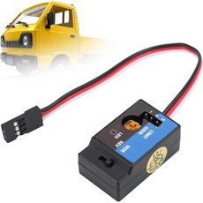 미니 자이로 RC 민감도 조절 가능 레이싱카 보조 자이로스코프 드리프트용 고정밀 WPL D12용, 미니 자이로 RC 민감도 조절 가능 레이싱카 보조 자이