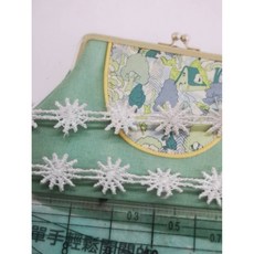 愛心手工材料鋪#花邊帶100款 0.9公分 一碼5元 多件優惠 水溶花邊 蕾絲花邊, 1個, 花邊帶100款0.9公分寬