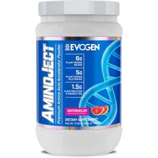 Evogen AminoJect - Premium BCAA Powder & EAA Recovery Formula with Electrolytes | Amino Acids Supp, Watermelon