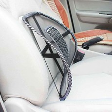 통기성좋은쿠션 등받이여름시원 차량용 시트 등받이 쿠션 장시간운전척추보호 메쉬소재
