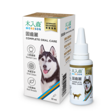 木入森 MORESON 犬寶 固齒麗口滴劑 寵物口腔護理, 1個, 30ml