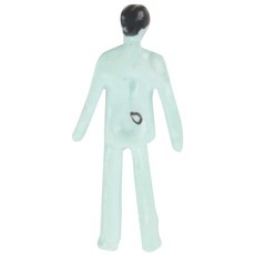 모델 사람들 피규어, 2시 40분, 여러 가지 빛깔의, 1개