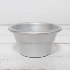 웰베이킹 알루미늄 비중컵 푸딩컵 100ml / 치즈케익용틀, 1개