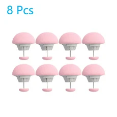 꽃이불 거치대 침대 시트 커버 잠금 해제 원 키 미끄럼 방지 담요 버클 고정 핀 클립, 02 8pcs pink