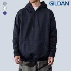 길단 88500 아시안핏 무지 기모 후드 스웨트 티셔츠 4COLOR