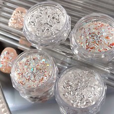 럭셔리 샤이니 네일글리터, 1개, 오로라