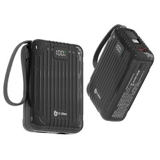 오지렌 고속충전 대용량 보조배터리 20000mAh, 블랙, OJ850D