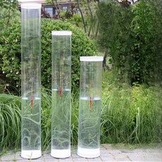 찌맞춤통 부력수조통 아크릴 투명 낚시찌보관 찌높이 고강도 정밀 측정용 대형 원통형, 기타, 직경 15cm 높이 1m