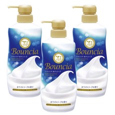 Bouncia美肌滋潤沐浴乳 優雅花香, 3個, 480ml