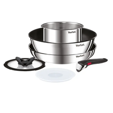 테팔 이펙티브 매직핸즈 쿡웨어 세트 6P, 1세트, 냄비,프라이팬,볶음팬,밀폐뚜껑,매직핸즈, 스테인리스 스틸