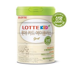 [파스퇴르] 롯데키드 에이플러스 산양 760g, 1개, 바닐라향