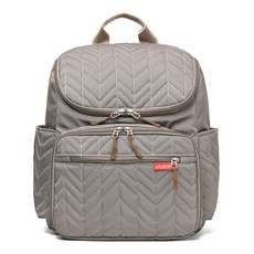 多功能媽媽包 時尚 防潑水 大容量 待產包 旅行背包 【mamabao】, 卡其色