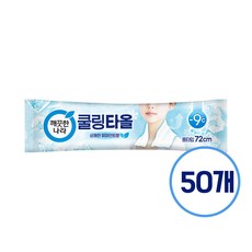 깨끗한나라 페퍼민트 쿨링타올, 29g, 50개