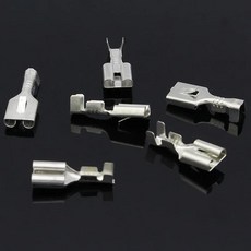 6.3mm 암 압착 단자 커넥터 자동차 스페이드