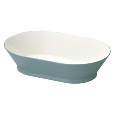 이시다 카레 접시, 1개, 애쉬 블루