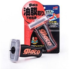 Soft99 撥水油膜去除劑 T型刷頭 汽車玻璃清潔, 1個, 100ml