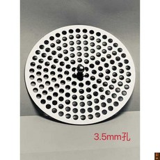 욕실 바닥 배수구망 커버 304 스텐 원형 하수구 욕조 세면대 머리카락 거름망 3.직경40mm(구멍3.5mm), 3. 40X3.5MM