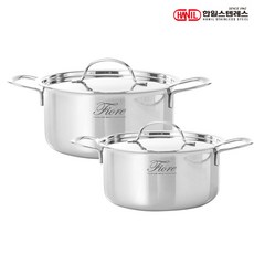 한일 피오레 IH 통3중 냄비 2종(20+24), 단품