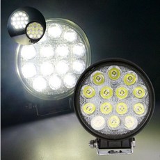 12V 24V 겸용 집중형 42W LED써치라이트 탐조등 gaj*2305eL, 1개