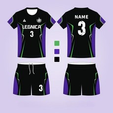 배구 유니폼 스포츠 체육대회 남성 여성 동호회 배구부 단체복 트레이닝 여자 반팔, 6504 블랙(여성용)