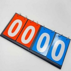 축구 탁구 배드민턴 스포츠 스코어보드 점수판 35점 테니스점수판 농구점수판 숫자판, 1개