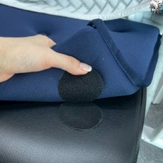 꿀이맘쓰리 장판 고정 스티커 원형 블랙 매트리스