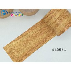 木紋膠帶 家具修補膠帶 木門膠帶 桌面修復貼 木頭貼皮 遮瑕膠帶, 1個, 金駝色橡木紋