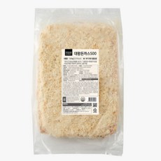 대왕돈까스 1.5kg(500g x 3ea) 돈가스 돈가스 간식 튀김 분식 일식 호프 생맥주