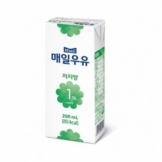 매일우유 멸균200mlx24팩(저지방1%12+무지방0%12)무배, 200ml, 24팩