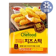 롯데 모짜렐라 치즈스틱, 400g, 2개