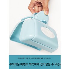 배변처리기 소변 호텔 수세식배변판 배변훈련 애견변기 사이즈S 간편 줍는 줍기 배변봉투처리기 공용 처리기, 1개, 분해형 변기백 540매 세트