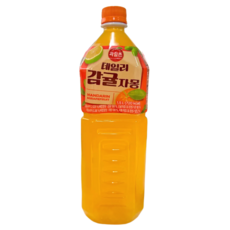해태 htb 과일촌 데일리 감귤 자몽 주스, 1개, 1.5L