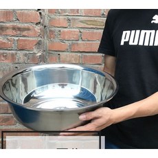 대형 스텐 다라이 70cm 80cm 식당 대야 스토비투 배추절 김장 배추 다라 믹싱볼 야채 업소용, 기본 모델명/품번