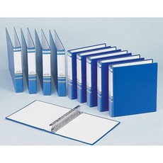 同春 F147 22孔電腦夾 (直式) 80行，適用於辦公室文件整理，電腦打孔精準對位，經濟實惠, 藍, 1個