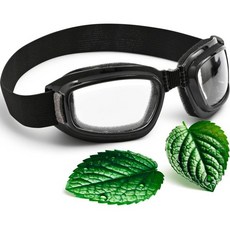 수분 패드와 편안한 부드러운 쿠션이 있는 3D 드라이 아이 릴리프 안경 - 공급 챔버 디자인의 실리콘 마스크 낮과 밤에 사용할 수 범용 핏투명