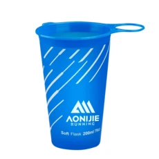 AONIJIE SD22 200ml 물병 수화 접이식 TPU 소프트 플라스크 야외 스포츠 러닝 하이킹 사이클링, 04 Sapphire Blue