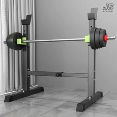 JS리빙 스트롱 바벨 거치대 높이조절 너비조절 홈트레이닝 역기 아령 정리대 다이어트 근육 운동 기구 블랙 바벨랙 아령 덤벨 원판 보관 바벨다이 @JSLV-0665412ADFDSAD