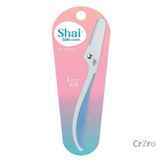 도루코 샤이세이프 접이식 눈썹 면도칼 L형 핑거커버 섬세한 잔털 제거 1개입