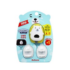 불스원 폴라패밀리 통풍구 방향제 부부, 1개, 폴라패밀리 통풍구 방향제 부부-아쿠아
