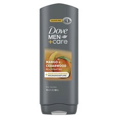 도브 멘+케어 리쥬브네이팅 바디 + 페이스 워시 망고 + 시더우드, 1개, 532ml