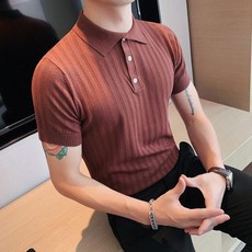 男士短袖針織POLO衫
