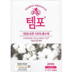 템포 오리지날 슈퍼 20개입 5팩, 5개