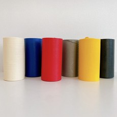 [오소사소] 냉난방 난연성 보온재 PVC 마감테이프 2P, 2개, 회색