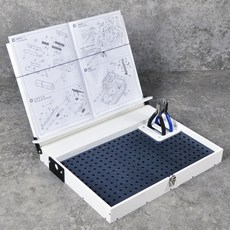 건담 보관함 조립 프라모델 상자 박스, 01. 화이트