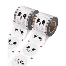 WANTJOIN 밀봉 500 90 완전 자동 600 기계 제어 실러 전기 95MM 디지털, White, 2 Rolls