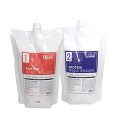 라샘 모웰 단백질 매직 스트레이트 1제+2제 각1300g 대용량 단백질스트약