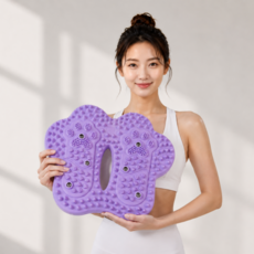 오라이브 가정용 바운스번 에어 지압 스텝퍼, 퍼플 퍼플