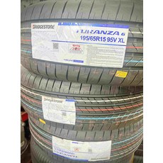 BRIDGESTONE TURANZA 6 195/65R15 95V XL輪胎, 1個, 到店安裝
