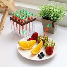 KC인증 홈 집들이 오거닉디자인 과일꽂이 파티픽 16EAtjr4+4eFe