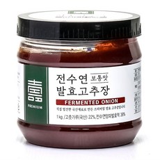 전수연 양파발효 국산 고추장 1kg 보통맛 / 순한맛, 보통맛1kg, 1개